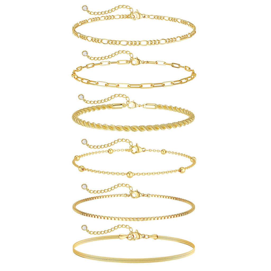Dainty Ankle Bracelets for Women – view 8
