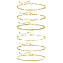 将图片加载到图库查看器，Dainty Ankle Bracelets for Women – view 8