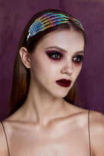 Load image into Gallery viewer, Purple Skeleton Hand Halloween Headbands For Women Trendy – view 3