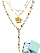 Load image into Gallery viewer, Layered Cross Necklace Set — 4 Pieces, 18K Gold Plated