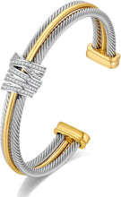 将图片加载到图库查看器，Gold And Silver Bracelets For Women