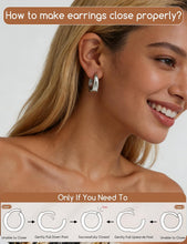 Load image into Gallery viewer, Hand Chain Bracelets &amp; Hoop Earrings — 11 Piece Set