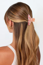 Load image into Gallery viewer, 1PC White And Pink Hair Clips In Red Cherry