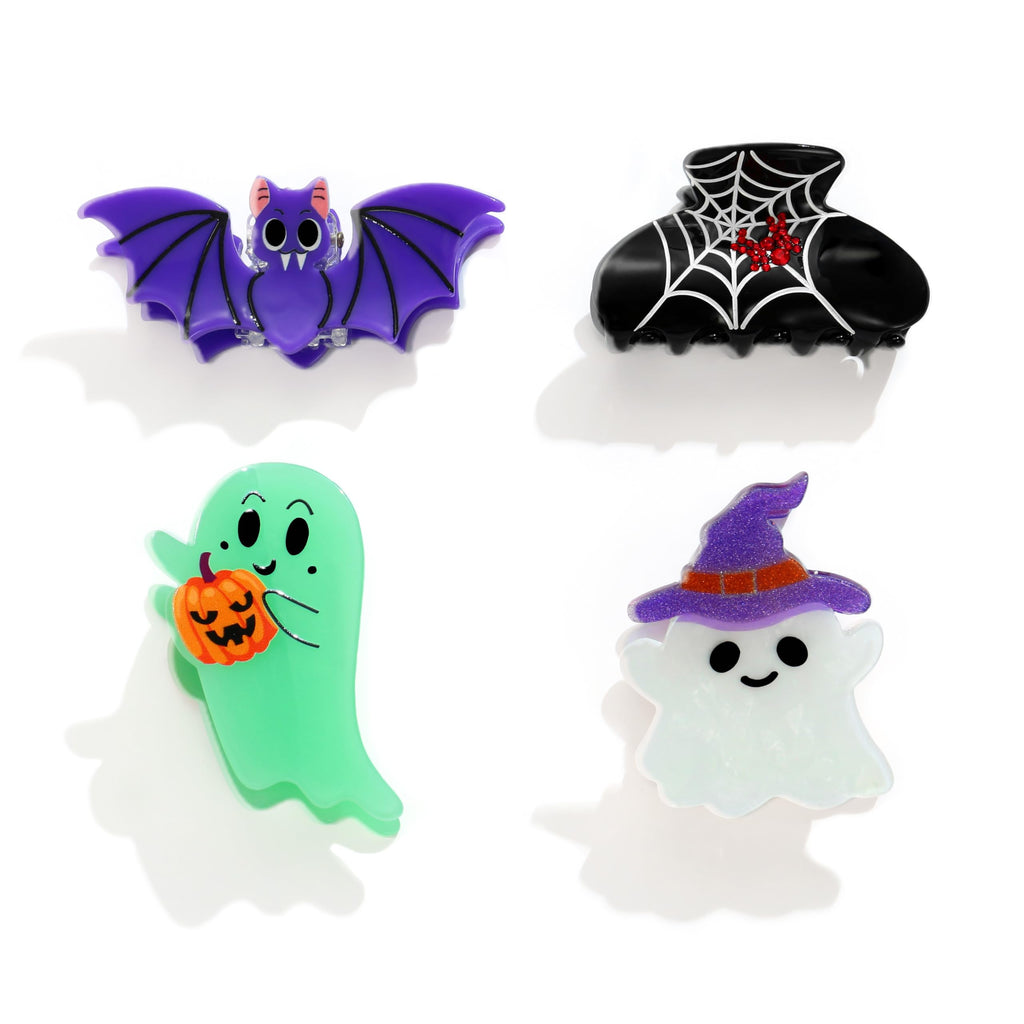 4 Pcs Halloween Hair Clips For Women