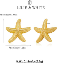 Load image into Gallery viewer, Conch Sell Earrings Gold Stud For Women – view 4