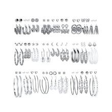 Load image into Gallery viewer, Chunky Gold Hoop Earrings — 42 Pair Multipack, Hypoallergenic