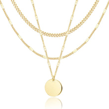 将图片加载到图库查看器，Layered Gold Necklaces for Women, Sterling Silver – view 22