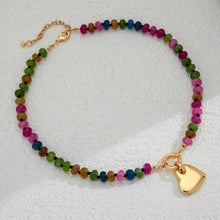 Load image into Gallery viewer, Gold Heart Necklace For Women – view 5