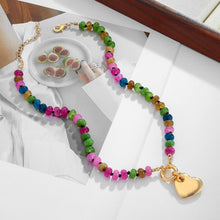 Load image into Gallery viewer, Gold Heart Necklace For Women – view 6