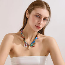 Load image into Gallery viewer, Gold Charms Necklace for Women – alternate view