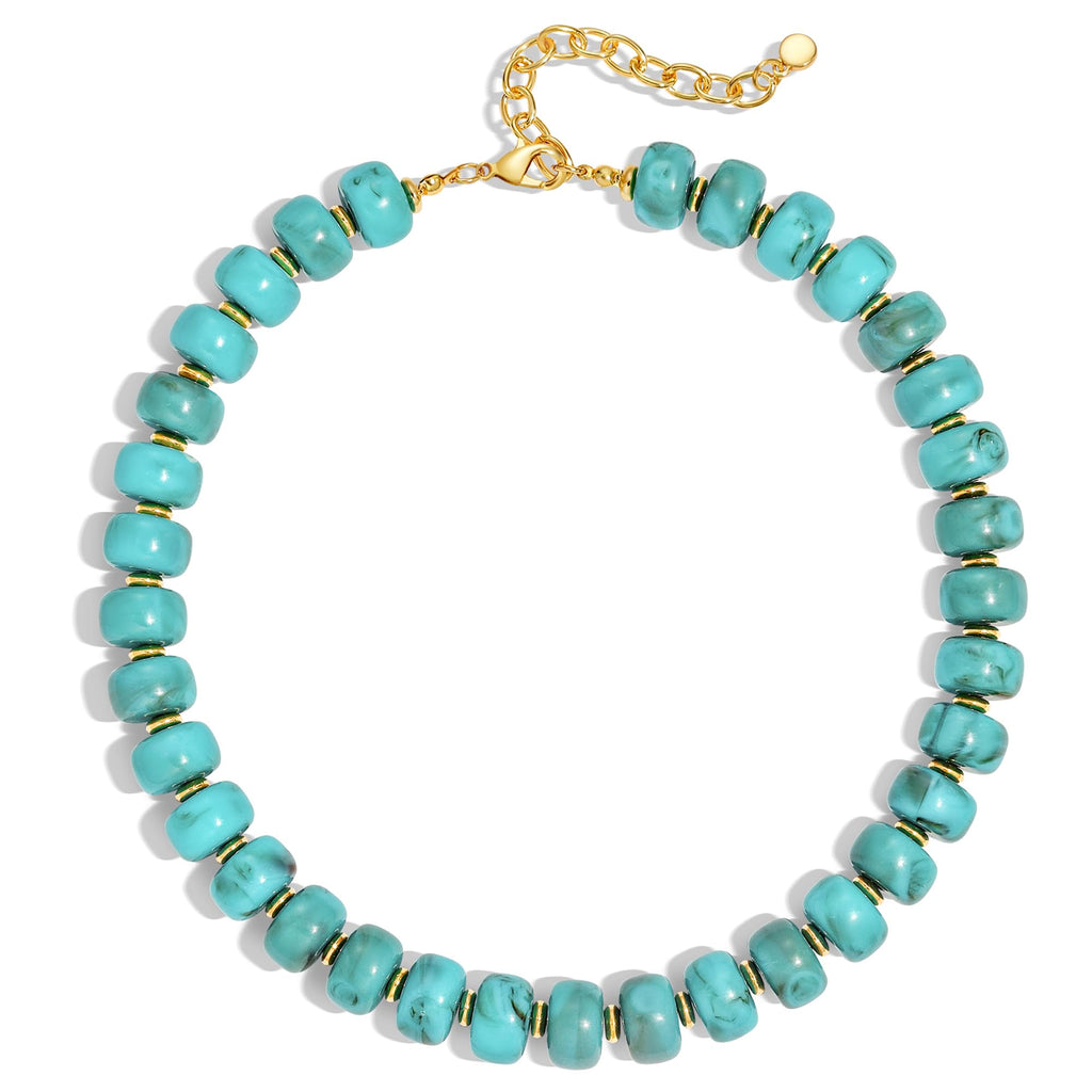 Resin Chunky Beaded Necklace for Women – view 32