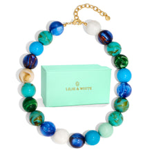 将图片加载到图库查看器，Colorful Chunky Bead Necklaces For Women – view 8