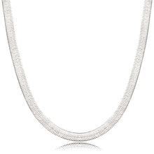 Load image into Gallery viewer, 14K Gold Plated Herringbone Necklaces for Women, Non-Tarnish