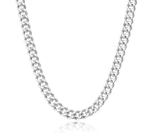 将图片加载到图库查看器，Cuban Link Chain Necklace for Women, Stainless Steel, Waterproof – view 34