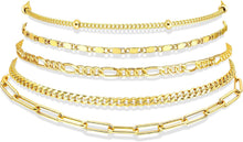Load image into Gallery viewer, 14K Gold Plated Hoop Earrings — Sterling Silver Post