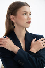 Load image into Gallery viewer, Gold Teardrop Dangle Earrings For Women, Hypoallergenic