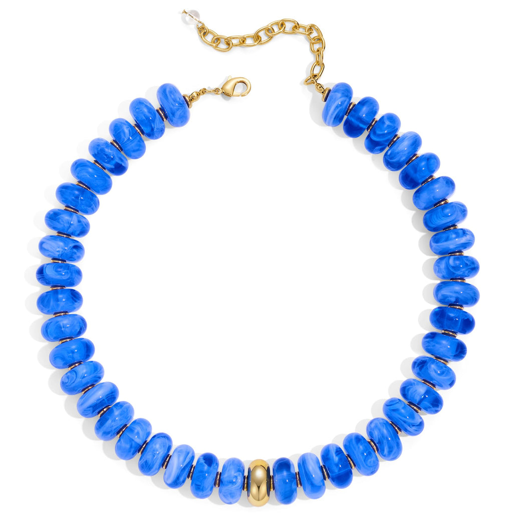 Resin Chunky Beaded Necklace for Women – view 46