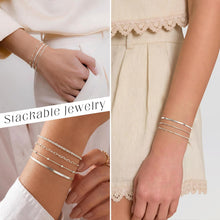 将图片加载到图库查看器，Sterling Silver Plated Bracelets Set for Women – view 4
