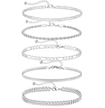将图片加载到图库查看器，Dainty Ankle Bracelets for Women – view 12