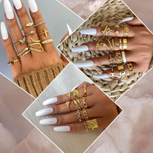Load image into Gallery viewer, Stacking Rings — 60 Pieces, Gold or Silver