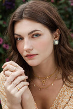 将图片加载到图库查看器，Antique Gold Clip On Hoop Earrings for Women