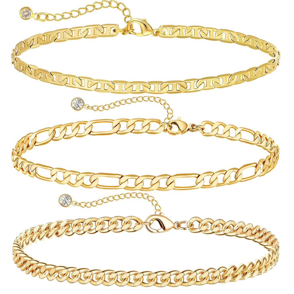Gold Anklets for Women Waterproof – view 10