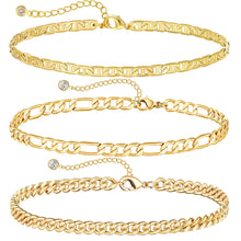 Load image into Gallery viewer, Gold Anklets for Women Waterproof – view 10