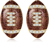 Brown Rugby For Women Sport Stud Football Sports Game Team Fans Players