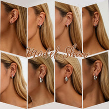 Load image into Gallery viewer, 8 Pairs Gold Hoop Earrings Set for Women, 14K Gold Plated