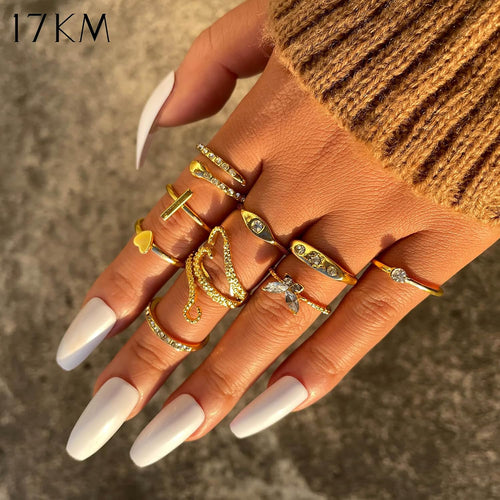 Stacking Rings — 60 Pieces, Gold or Silver