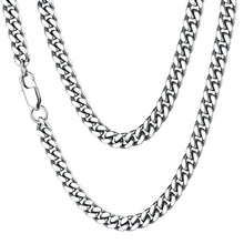 将图片加载到图库查看器，Cuban Link Chain Necklace for Women, Stainless Steel – view 30