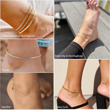 将图片加载到图库查看器，Dainty Ankle Bracelets for Women – view 6