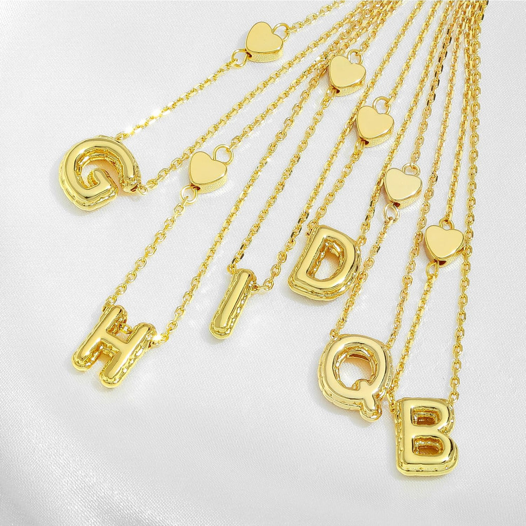 Gold Initial Necklaces for Women – view 5
