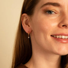 Load image into Gallery viewer, Huggie Hoop &amp; Stud Earring Set — Gold or Silver, Multi-Piercing