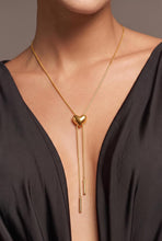 将图片加载到图库查看器，Gold Long Y‑Lariat Necklace Women Dainty Drop Jewelry – view 3