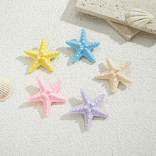 Load image into Gallery viewer, 5 Pcs Colorful Mermaid Hair Clips For Women Unique Starfishs – view 6