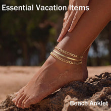 Load image into Gallery viewer, Gold Anklets for Women Waterproof – view 3