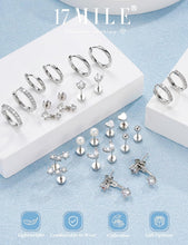 Load image into Gallery viewer, Flat Back Stud Earrings — 316L Stainless, Hypoallergenic