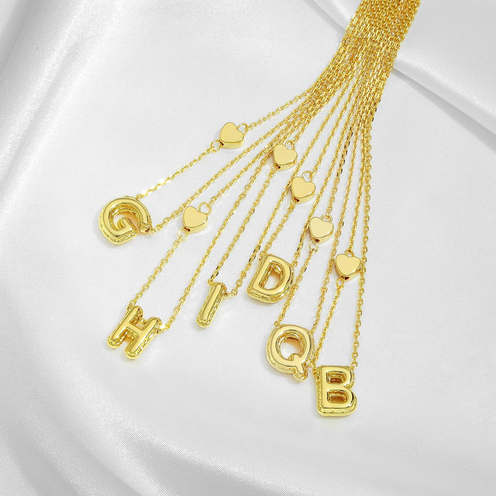 Gold Initial Necklaces for Women – view 4