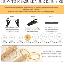 Load image into Gallery viewer, Dainty Gold Stacking Rings — Sizes 3–11, Non Tarnish