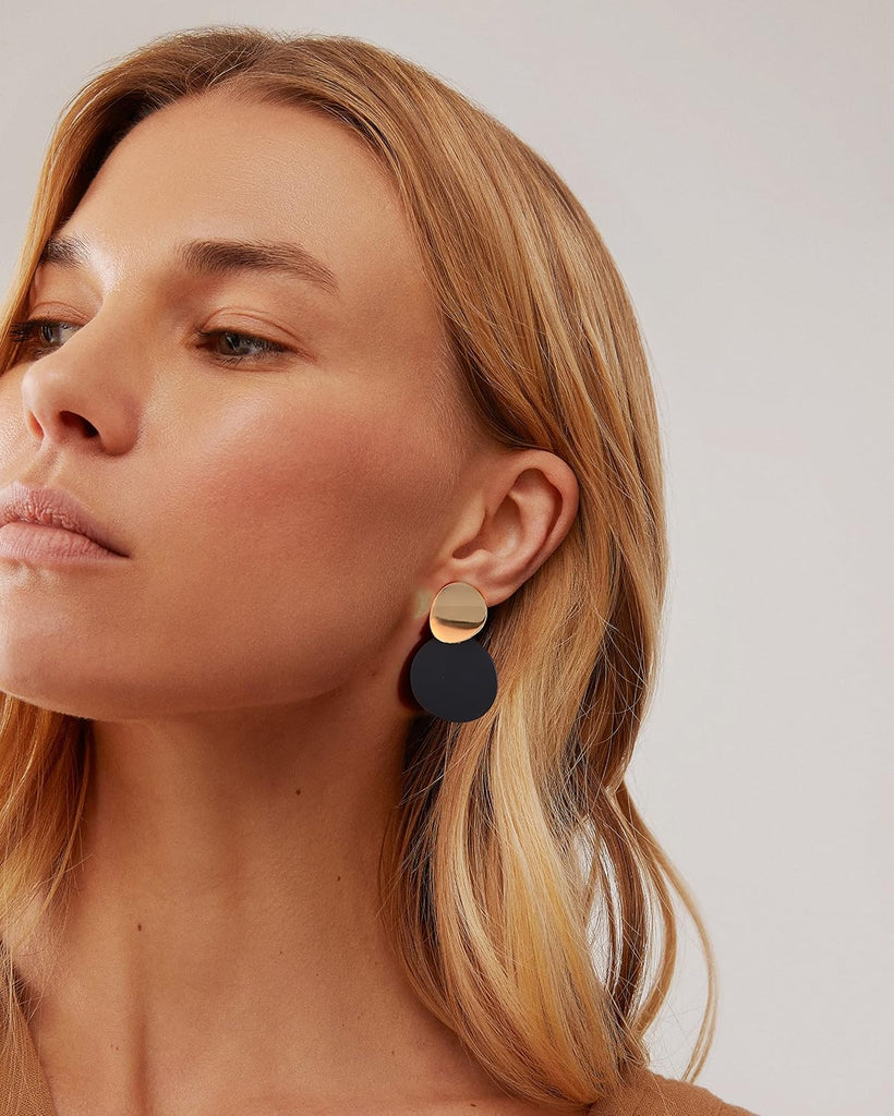 Gold Clip On Earrings For Women